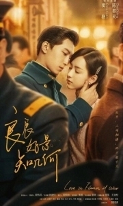 Постер Любовь в огне войны (Liang chen hao jing zhi ji he)