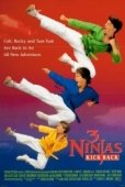 Постер Три ниндзя наносят ответный уда (1994)
