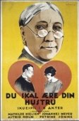 Постер Уважай свою жену (1925)