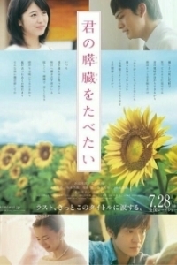 Постер Я хочу съесть твою поджелудочную (Kimi no suizo wo tabetai)