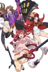 Постер Сад тысячи цветов: Девушки-самураи (Hyakka Ryoran: Samurai Girls)