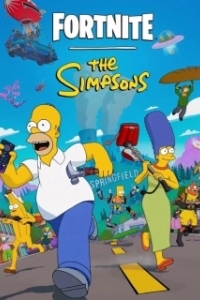 Постер Симпсоны в Фортнайт (Fortnite x the Simpsons)