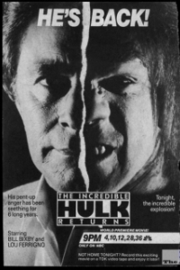 Постер Невероятный Халк: Возвращение (Hulk: The Incredible Hulk Returns)