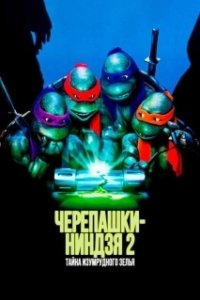 Постер Черепашки-ниндзя 2: Тайна изумрудного зелья (Teenage Mutant Ninja Turtles II: The Secret of the Ooze)